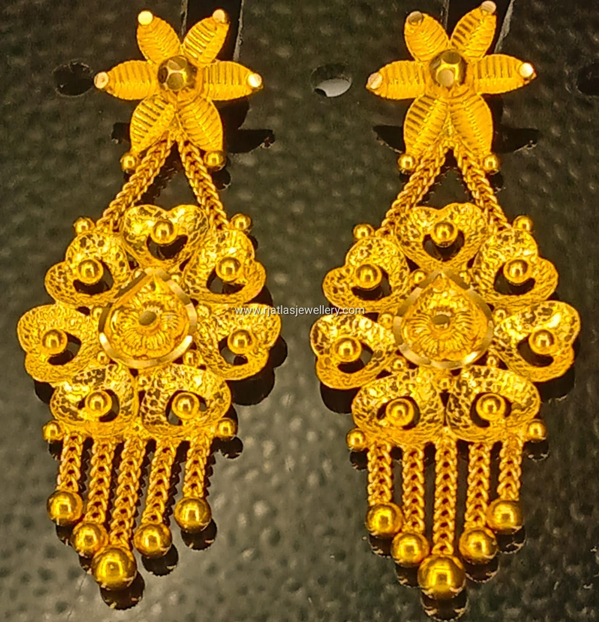 Gold jimikki  Earrings for women in gold  New designs of earrings